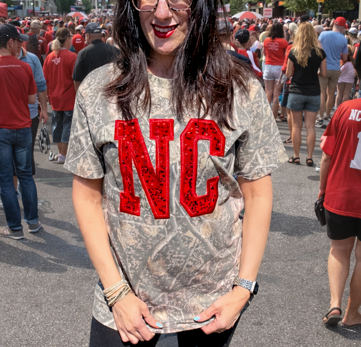 Sequin Tee Custom