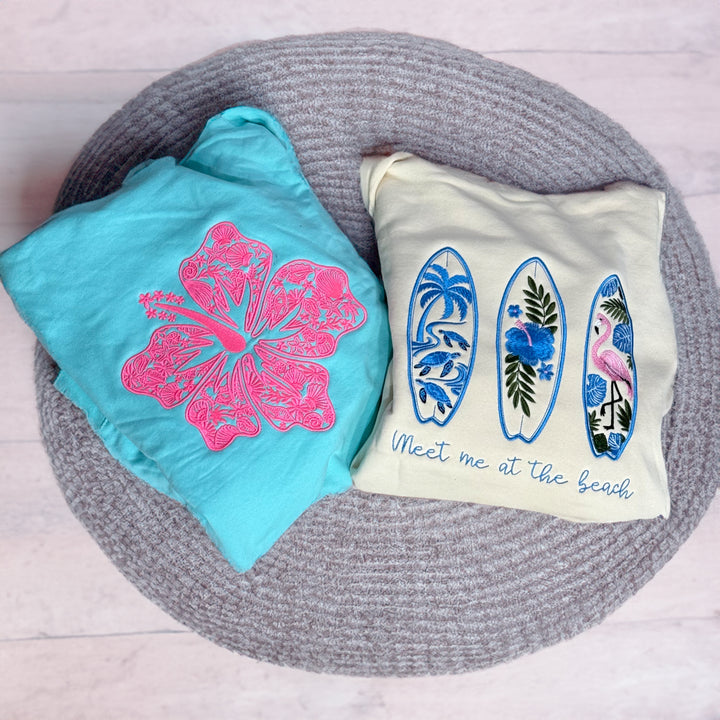 Meet me at the beach hoodie