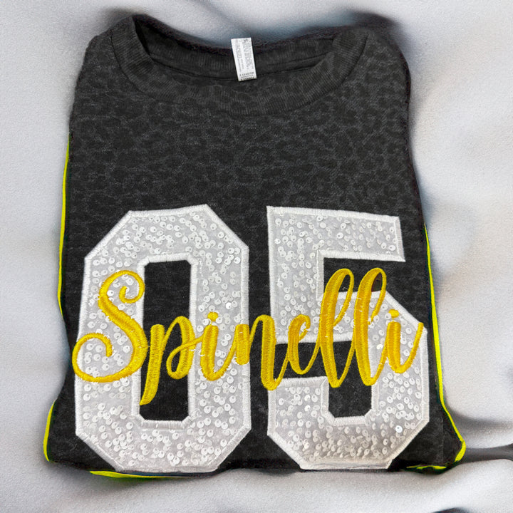 Sequin Tee Custom