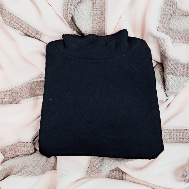 Mock neck blanks