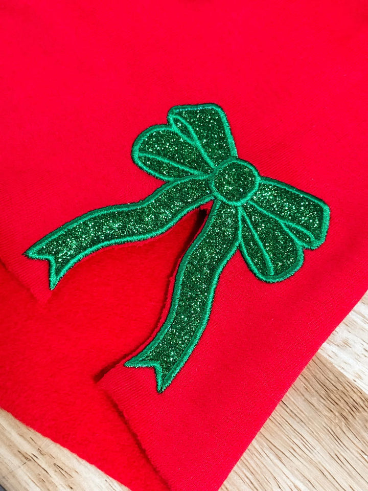 Merry Christmas with side bows