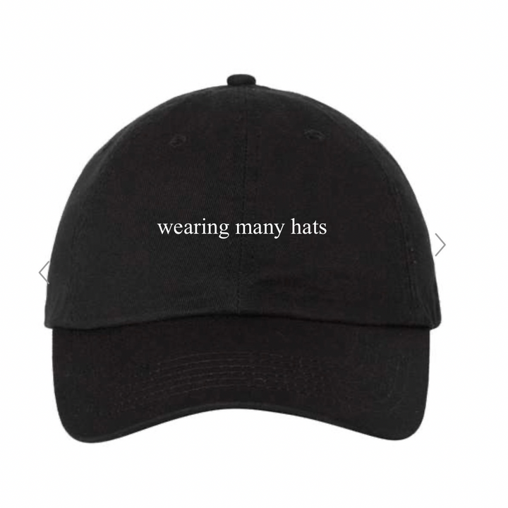 wearing many hats