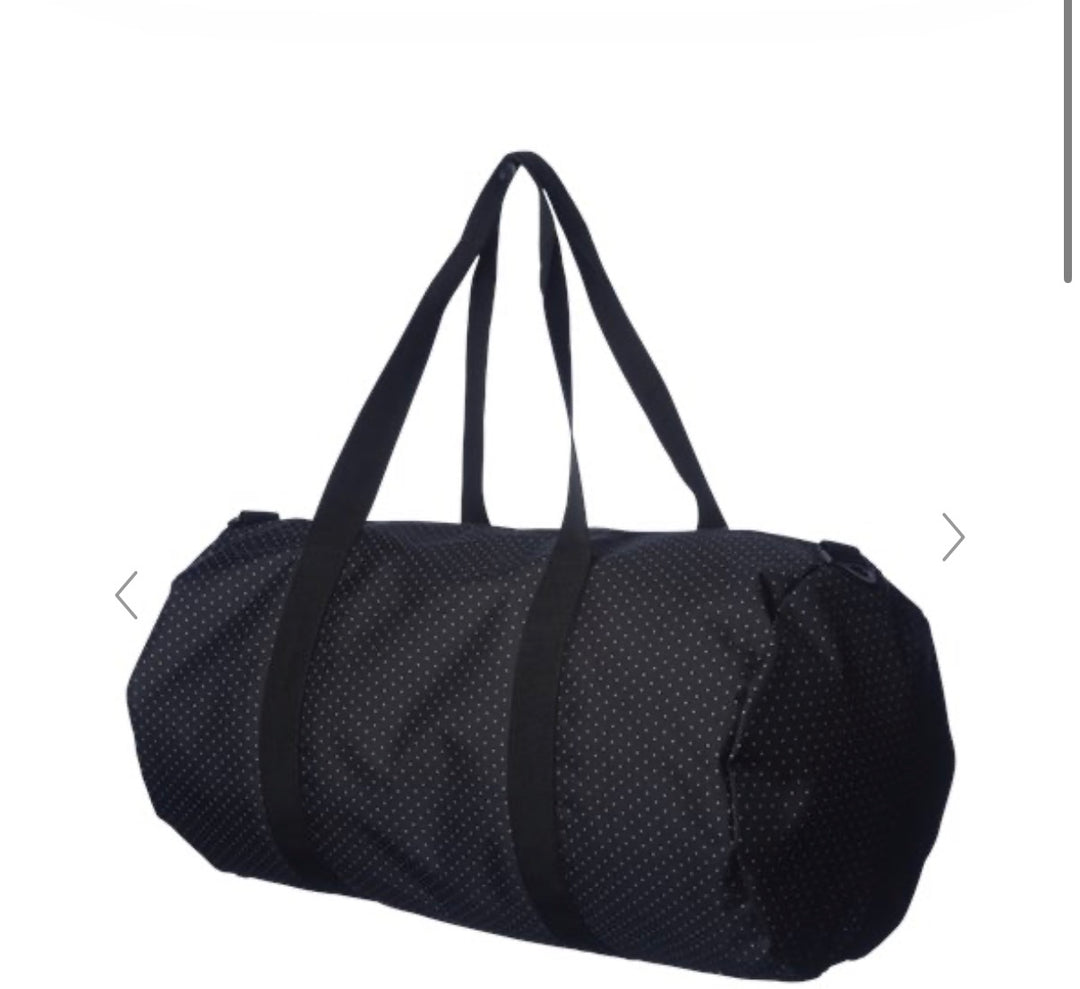 Personalized duffel bag