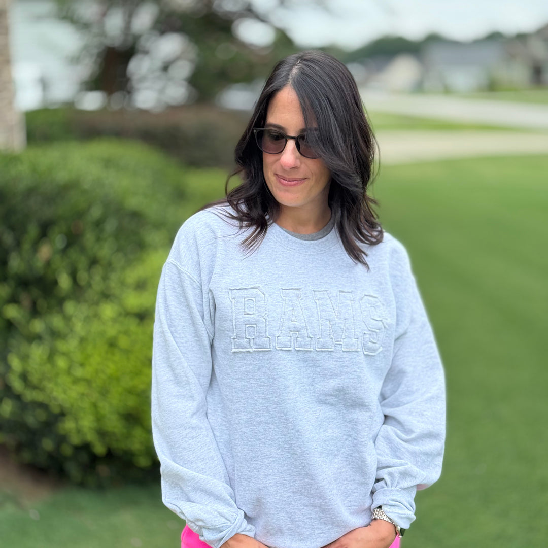 Sweatshirt applique custom