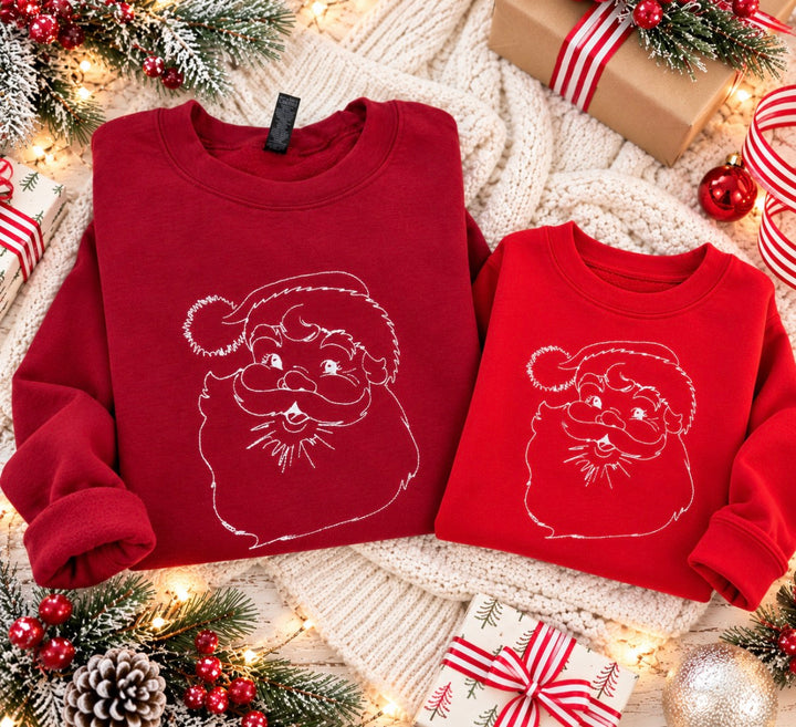 Embroidered Santa