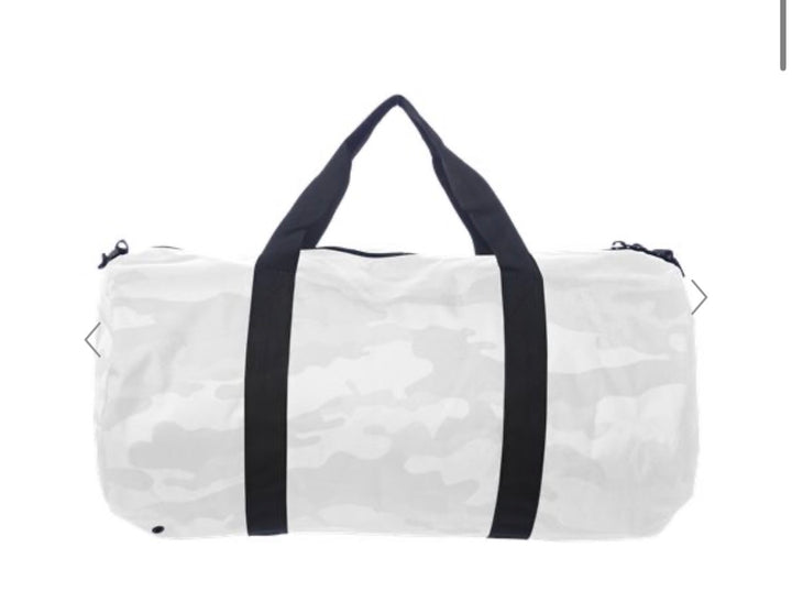 Personalized duffel bag