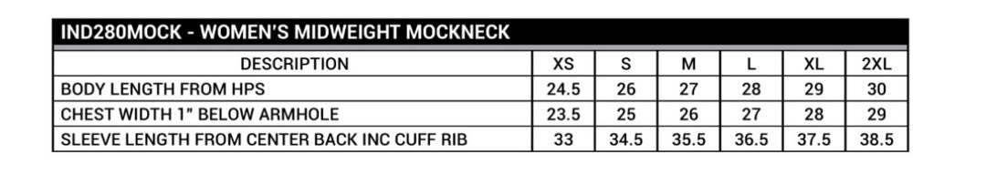 Mock Neck Pre order