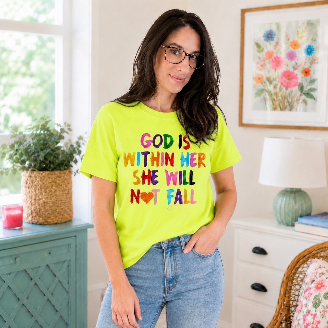 God is within her