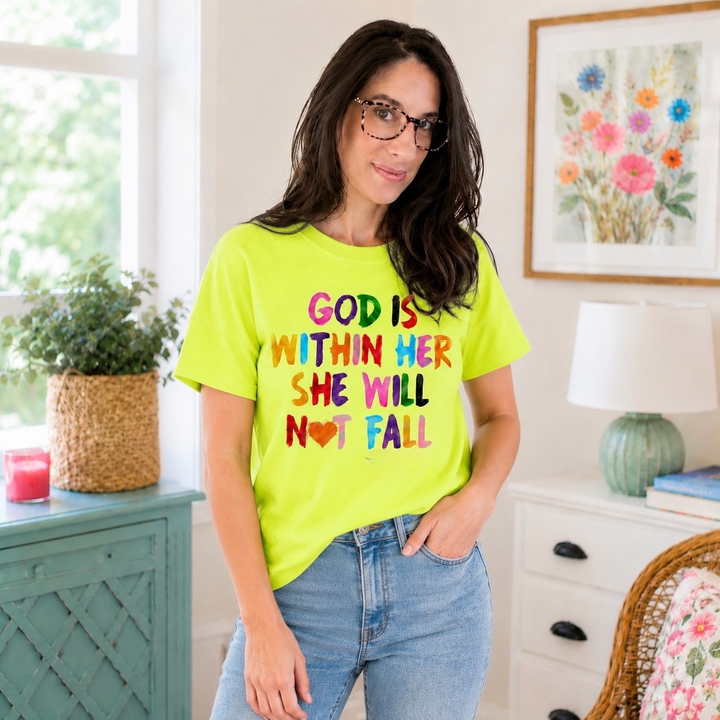 God is within her