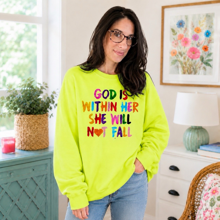 God is within her