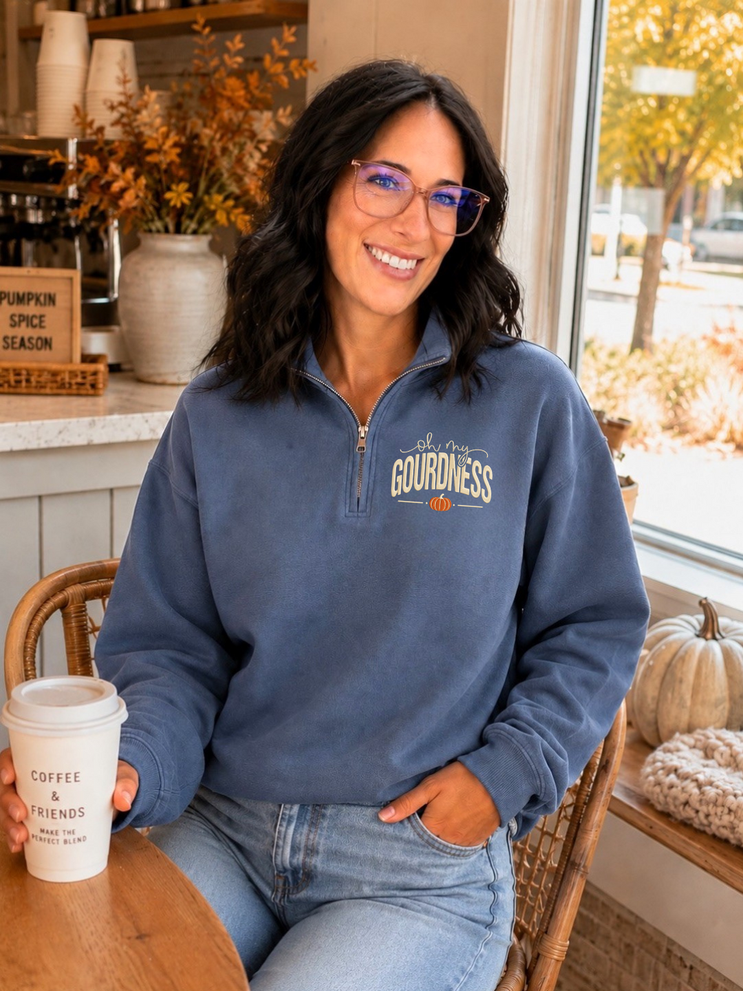 Embroidered oh my gourdness