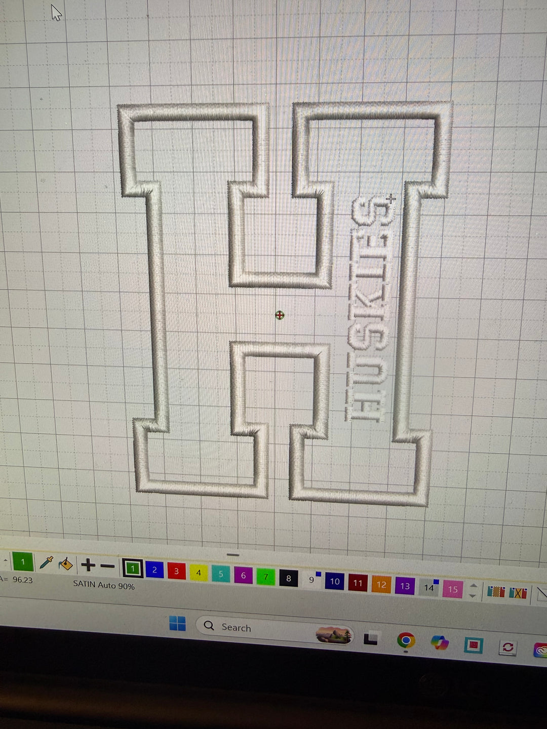 Quarter Zip Mascot simple version