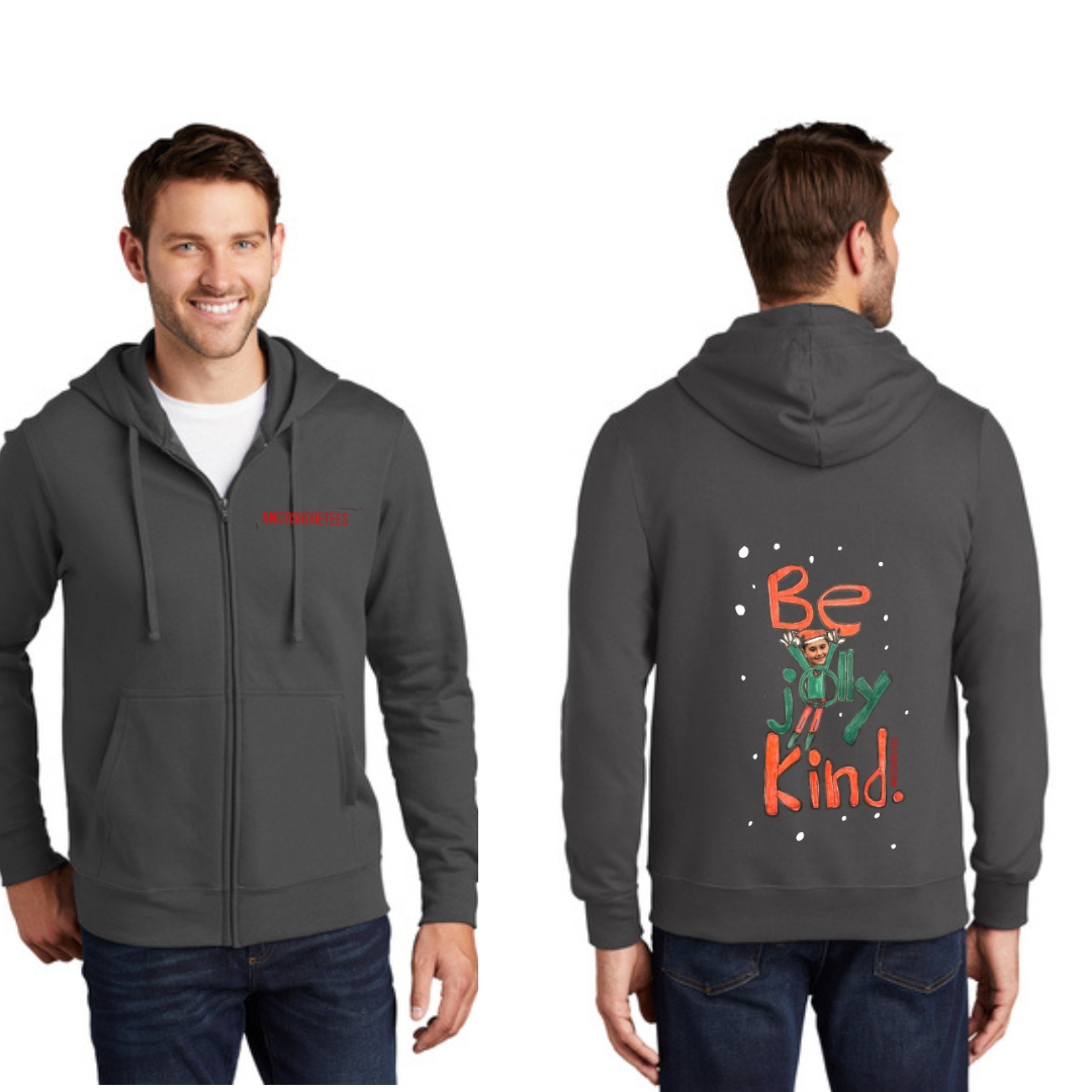 Holiday Zip up nicoshoretees