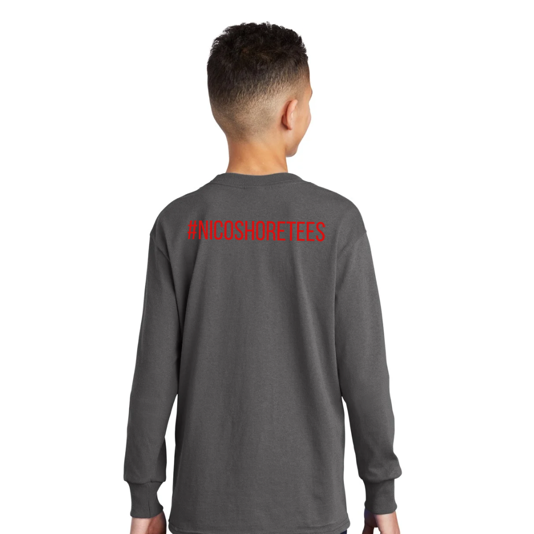 Long sleeve Holiday FRONT nicoshoretees