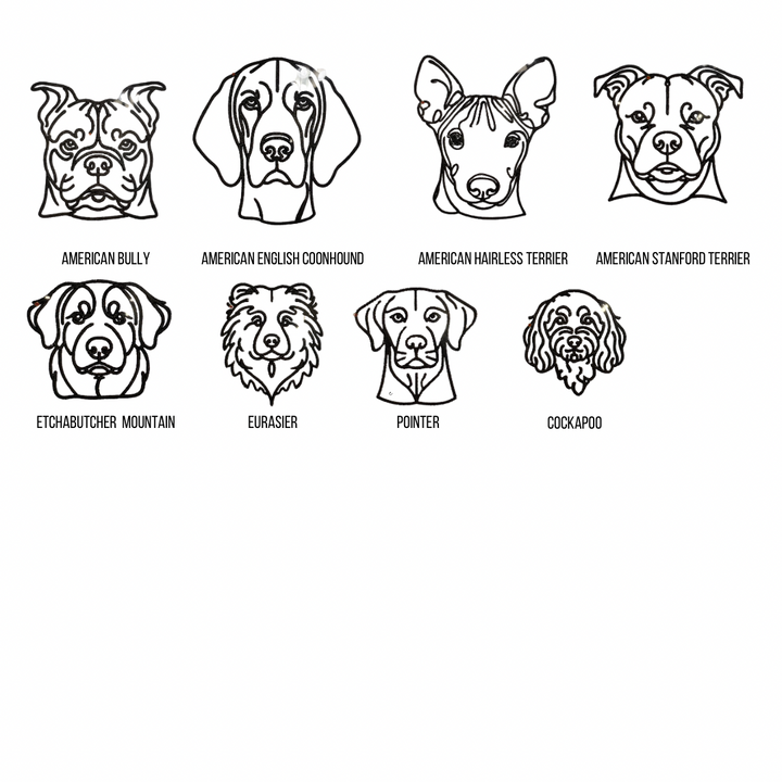 Embroidered pocket dog line art (original version)