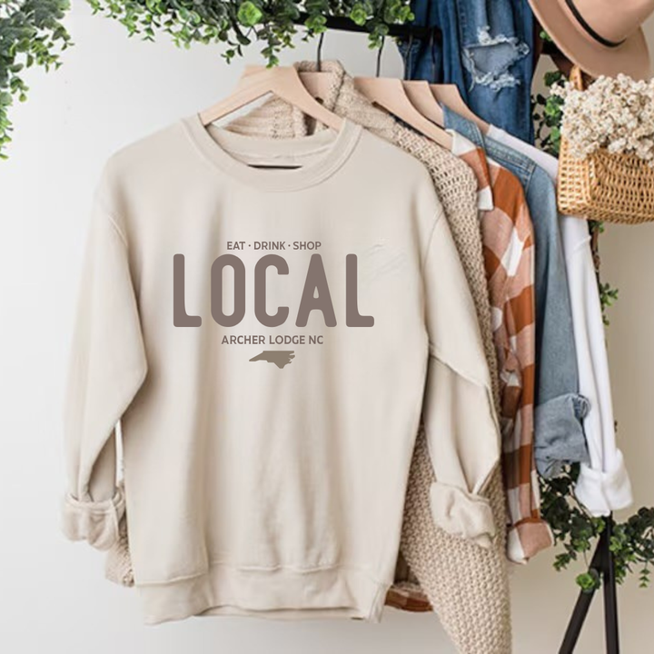 Eat drink shop local custom