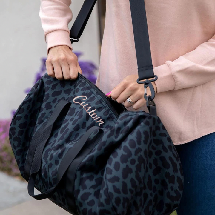 Personalized duffel bag