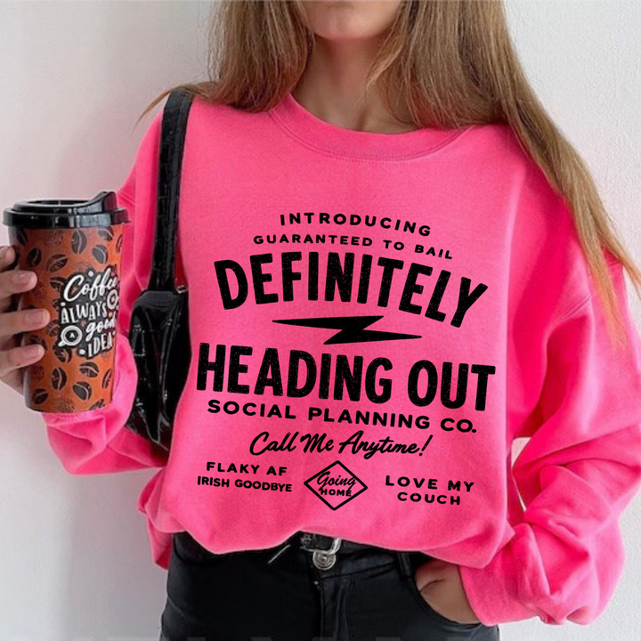 Definitely heading out social planning co