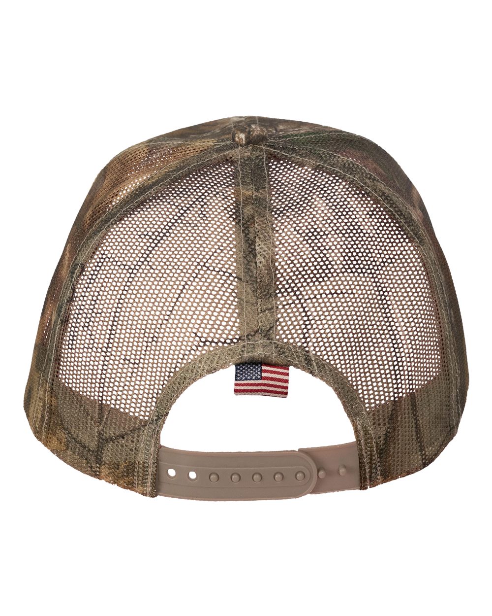 Woven Flag woven camo hat mesh