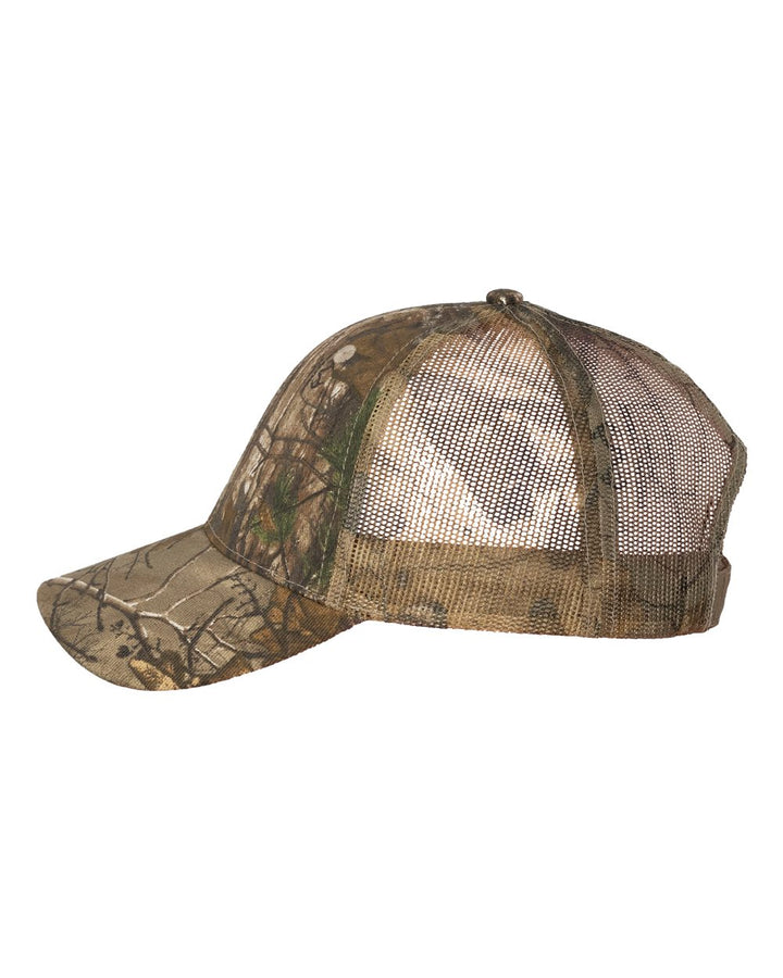 Woven Flag woven camo hat mesh
