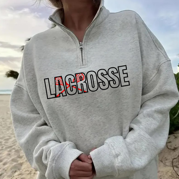 Sports quart zip sweatshirts listing 2 embroidered