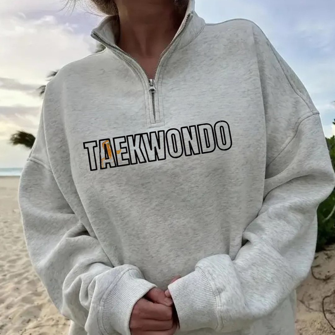 Sports quart zip sweatshirts listing 2 embroidered