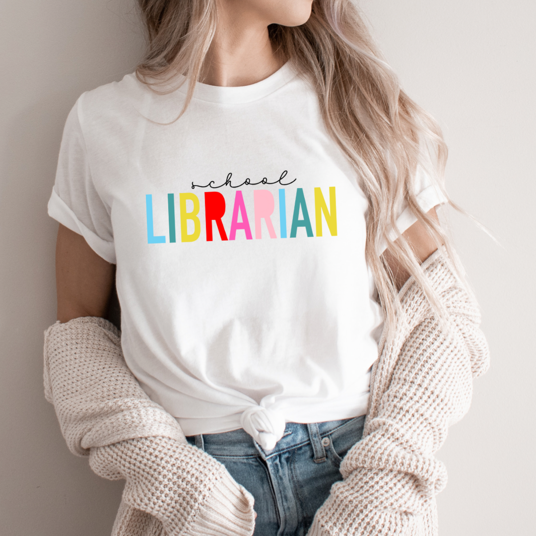 Librarian Block letters